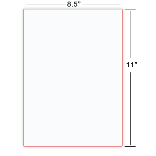 American Thermoform Braille Paper-Continuous-8.5 x 11in-Plain-1000ct