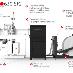 Braillo 650 SF2 Braille Embosser - Image 3