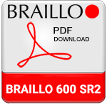 Braillo 600 SR2 Braille Printer Brochure