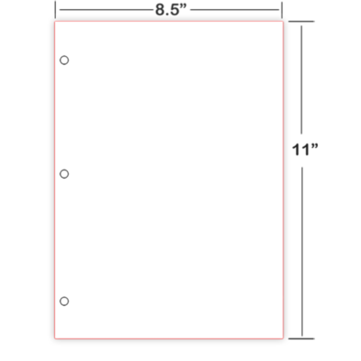 Braille Paper 8.5x11