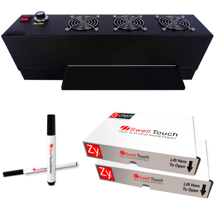 Swell Form tactile graphics starter pack