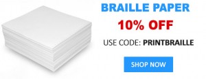 Click to Get Savings on Braille Paper