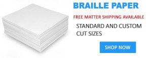 Braille Paper Sale