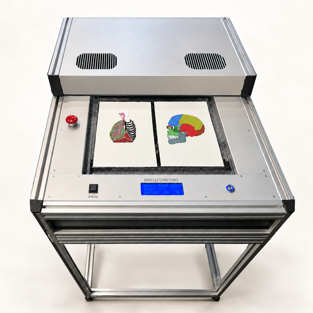 The Swell Form Pro machine has transformed the creation of high-quality tactile graphics by delivering production-level speeds.